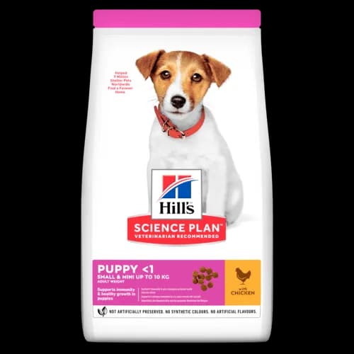 Hills Science Plan Hills Puppy Small & Miniature Tavuklu Küçük Irk Yavru Köpek Maması 1.5 Kg
