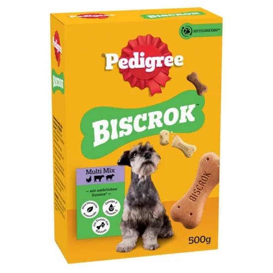 Pedigree Biscrok Multi Mix Köpek Ödül Bisküvisi 500 Gr