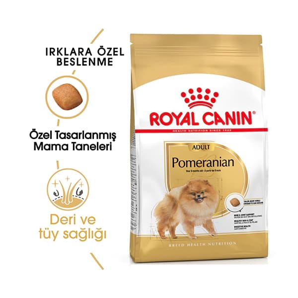 Royal Canin Pomeranian Adult 3 Kg – Yetişkin Pomeranian Köpek Maması